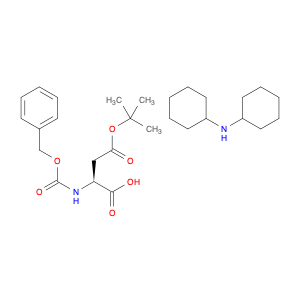 L-Aspartic acid, N-[(phenylmethoxy)carbonyl]-, 4-(1,1-dimethylethyl) ester, compd. with N-cyclohex…