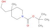 1-Piperidinecarboxylic acid, 4-(2-hydroxyethyl)-4-methyl-, 1,1-dimethylethyl ester