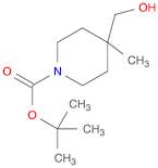 1-Piperidinecarboxylic acid, 4-(hydroxymethyl)-4-methyl-, 1,1-dimethylethyl ester