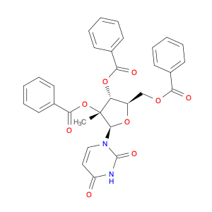 2,4(1H,3H)-Pyrimidinedione, 1-(2,3,5-tri-O-benzoyl-2-C-methyl-β-D-ribofuranosyl)-