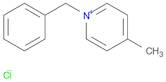 Pyridinium, 4-methyl-1-(phenylmethyl)-, chloride (1:1)