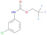 Carbamic acid, (3-chlorophenyl)-, 2,2,2-trifluoroethyl ester (9CI)