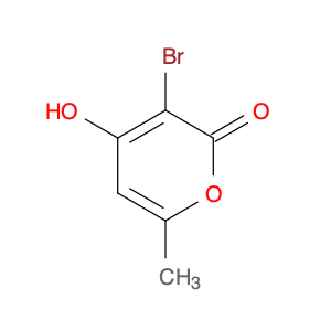 2H-Pyran-2-one, 3-bromo-4-hydroxy-6-methyl-