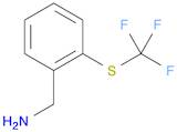 Benzenemethanamine, 2-[(trifluoromethyl)thio]-