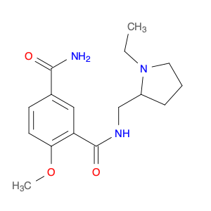 1,3-Benzenedicarboxamide, N3-[(1-ethyl-2-pyrrolidinyl)methyl]-4-methoxy-