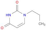 2,4(1H,3H)-Pyrimidinedione, 1-propyl-