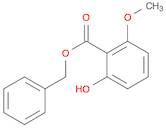 Benzoic acid, 2-hydroxy-6-methoxy-, phenylmethyl ester