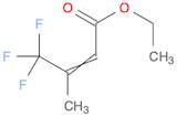 2-Butenoic acid, 4,4,4-trifluoro-3-methyl-, ethyl ester