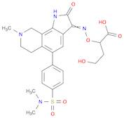 Butanoic acid, 2-[[[5-[4-[(dimethylamino)sulfonyl]phenyl]-1,2,6,7,8,9-hexahydro-8-methyl-2-oxo-3...