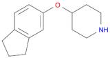 Piperidine, 4-[(2,3-dihydro-1H-inden-5-yl)oxy]-