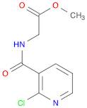 Glycine, N-[(2-chloro-3-pyridinyl)carbonyl]-, methyl ester