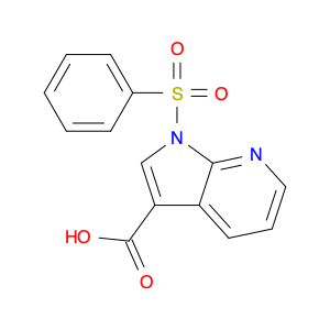 1-(Phenylsulfonyl)-1H-pyrrolo[2,3-b]pyridine-3-carboxylic acid