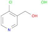 3-Pyridinemethanol, 4-chloro-, hydrochloride (1:1)