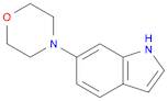 1H-Indole, 6-(4-morpholinyl)-