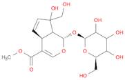 Cyclopenta[c]pyran-4-carboxylic acid, 1-(β-D-glucopyranosyloxy)-1,4a,7,7a-tetrahydro-7-hydroxy-7-(…