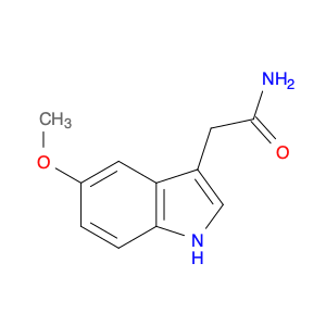 1H-Indole-3-acetamide, 5-methoxy-