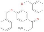 1-Butanone, 1-[3,4-bis(phenylmethoxy)phenyl]-