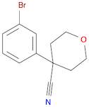 2H-Pyran-4-carbonitrile, 4-(3-bromophenyl)tetrahydro-