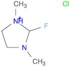 1H-Imidazolium, 2-fluoro-4,5-dihydro-1,3-dimethyl-, chloride (1:1)