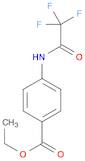 Benzoic acid, 4-[(2,2,2-trifluoroacetyl)amino]-, ethyl ester