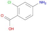 Benzoic acid, 4-amino-2-chloro-