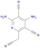 3,5-Pyridinedicarbonitrile, 2,4-diamino-6-(cyanomethyl)-