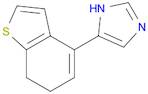 1H-Imidazole, 5-(6,7-dihydrobenzo[b]thien-4-yl)-