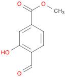 Benzoic acid, 4-formyl-3-hydroxy-, methyl ester