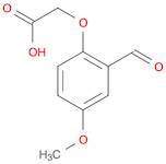 Acetic acid, 2-(2-formyl-4-methoxyphenoxy)-