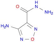 1,2,5-Oxadiazole-3-carboxylic acid, 4-amino-, hydrazide