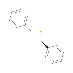 Thietane, 2,4-diphenyl-, (2R,4R)-rel-