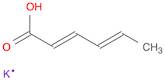 2,4-Hexadienoic acid, potassium salt (1:1), (2E,4E)-