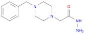 1-Piperazineacetic acid, 4-(phenylmethyl)-, hydrazide