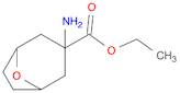 8-Oxabicyclo[3.2.1]octane-3-carboxylic acid, 3-amino-, ethyl ester