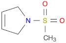 1H-Pyrrole, 2,5-dihydro-1-(methylsulfonyl)-