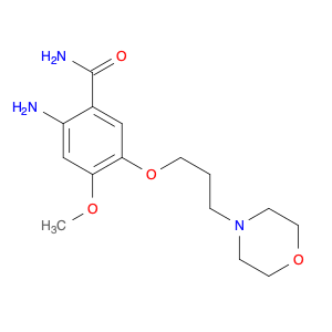 Benzamide, 2-amino-4-methoxy-5-[3-(4-morpholinyl)propoxy]-