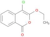 1H-2-Benzopyran-1-one, 4-chloro-3-ethoxy-