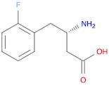 Benzenebutanoic acid, β-amino-2-fluoro-, (βS)-