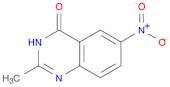 4(3H)-Quinazolinone, 2-methyl-6-nitro-