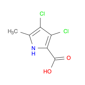 1H-Pyrrole-2-carboxylic acid, 3,4-dichloro-5-methyl-