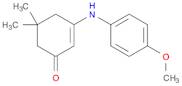 2-Cyclohexen-1-one, 3-[(4-methoxyphenyl)amino]-5,5-dimethyl-