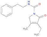 1H-Pyrrole-1-carboxamide, 3-ethyl-2,5-dihydro-4-methyl-2-oxo-N-(2-phenylethyl)-