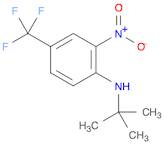 Benzenamine, N-(1,1-dimethylethyl)-2-nitro-4-(trifluoromethyl)-