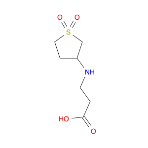 β-Alanine, N-(tetrahydro-1,1-dioxido-3-thienyl)-