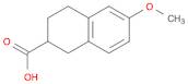 2-Naphthalenecarboxylic acid, 1,2,3,4-tetrahydro-6-methoxy-