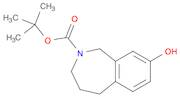 2H-2-Benzazepine-2-carboxylic acid, 1,3,4,5-tetrahydro-8-hydroxy-, 1,1-dimethylethyl ester