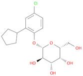 β-D-Galactopyranoside, 4-chloro-2-cyclopentylphenyl