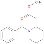 2-Piperidineacetic acid, 1-(phenylmethyl)-, methyl ester