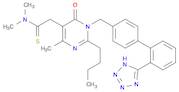 5-Pyrimidineethanethioamide, 2-butyl-1,6-dihydro-N,N,4-trimethyl-6-oxo-1-[[2'-(2H-tetrazol-5-yl)[1…