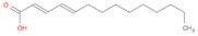 2,4-Tetradecadienoic acid, (2E,4E)-